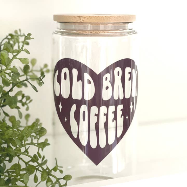 Cold Brew Kaffe - Kan Glas for engroshandel hos Livy Lou Designs + Co