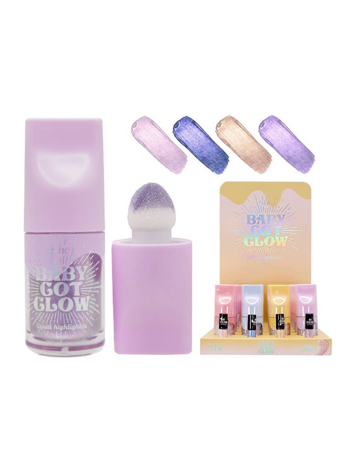 Makeup She LH1064 Baby Got Glow Liquid Highlighter - 24 for wholesale by PINEAPPLE Beauty