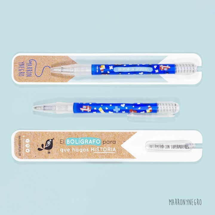 Marronynegro - Wholesale Pen - Enfermer@ pen with superpowers