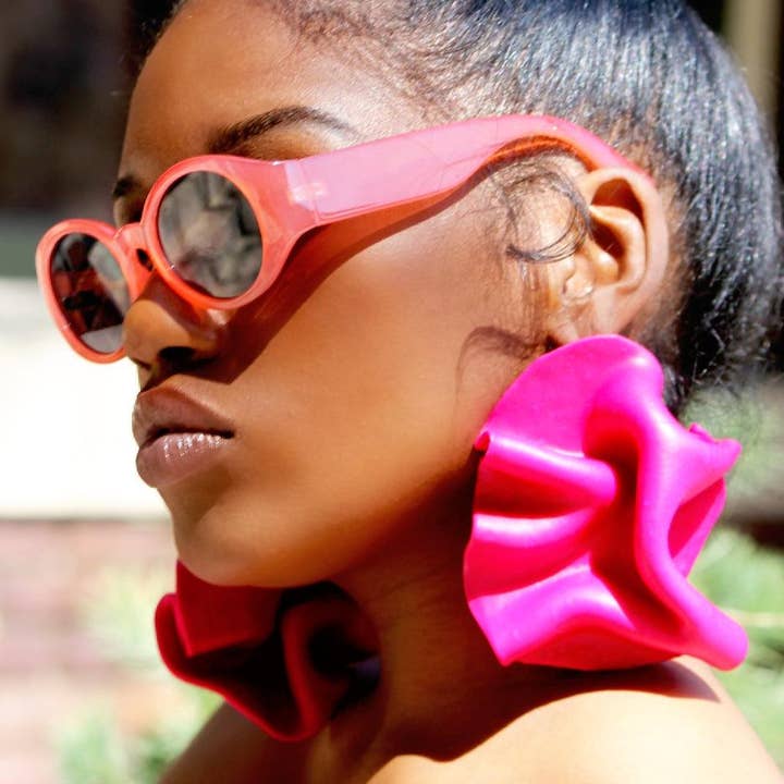 AND-MADE by Hand - Vente Boucles d'oreilles pendantes - LEXI Clou Classique - Toutes les Couleurs27