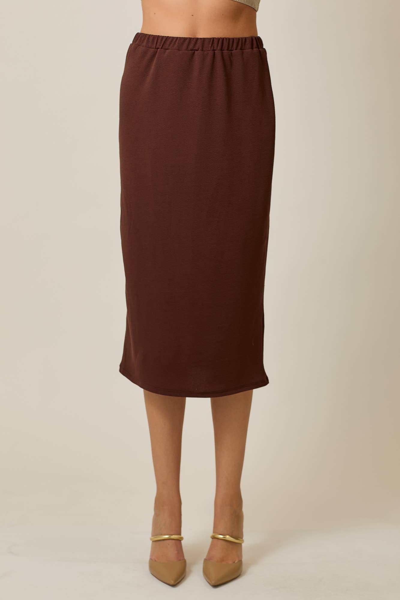 Celeste Clothing - Wholesale Skirt - Women's - KNEE LENGTH PENCIL SKIRT -MODEST 31-INCH  -CS337707