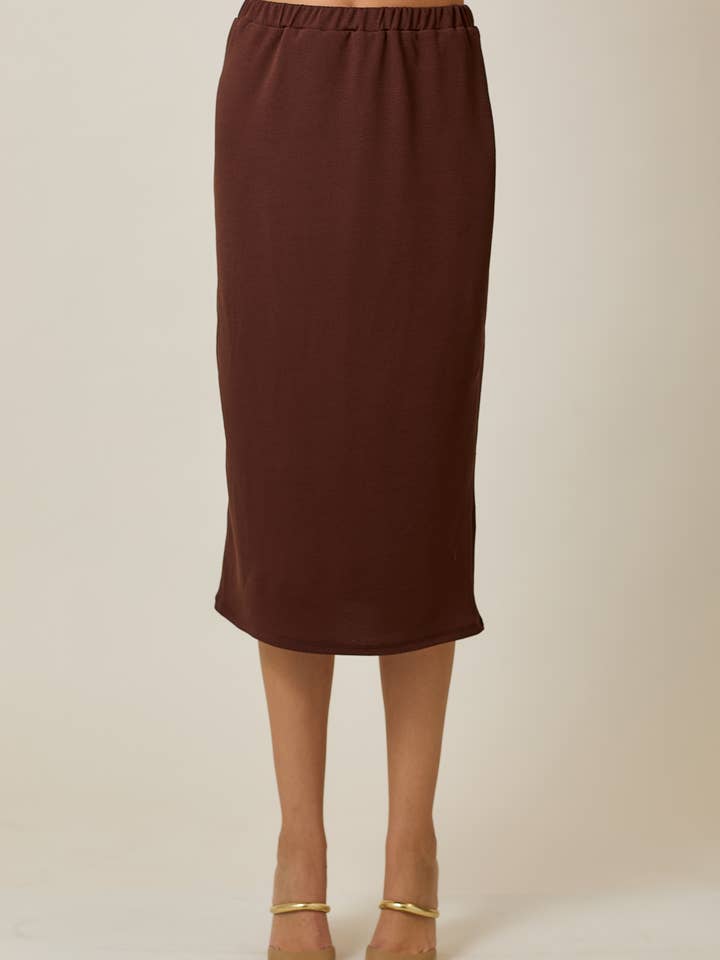 Celeste Clothing - Wholesale Skirt - Women's - KNEE LENGTH PENCIL SKIRT -MODEST 31-INCH -CS337707