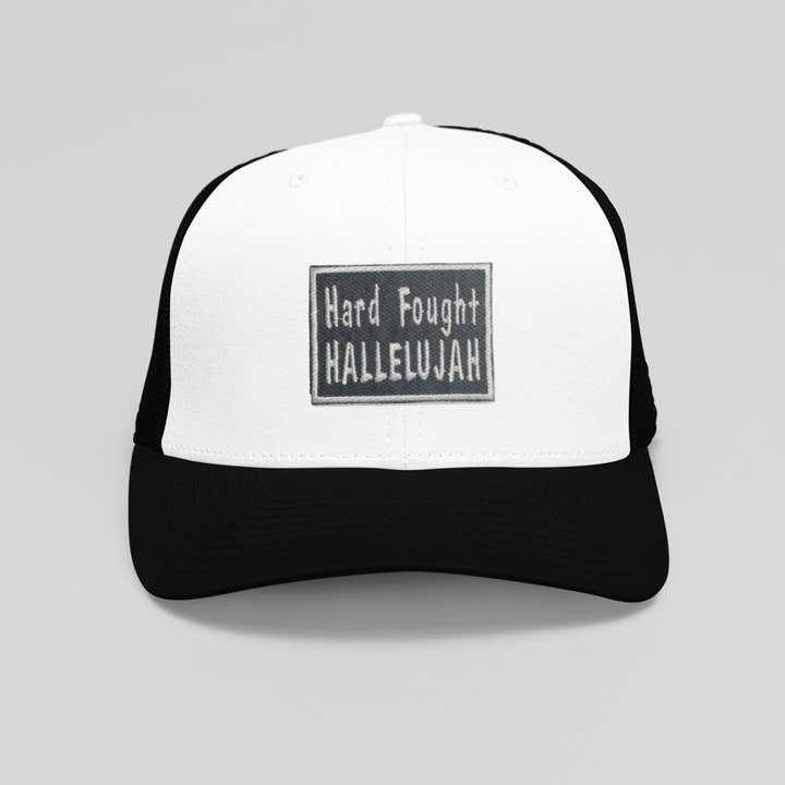 Wholesale Applique - Wholesale Patch - Hard Fought Hallelujah, Iron on Patch, Hat Bar2