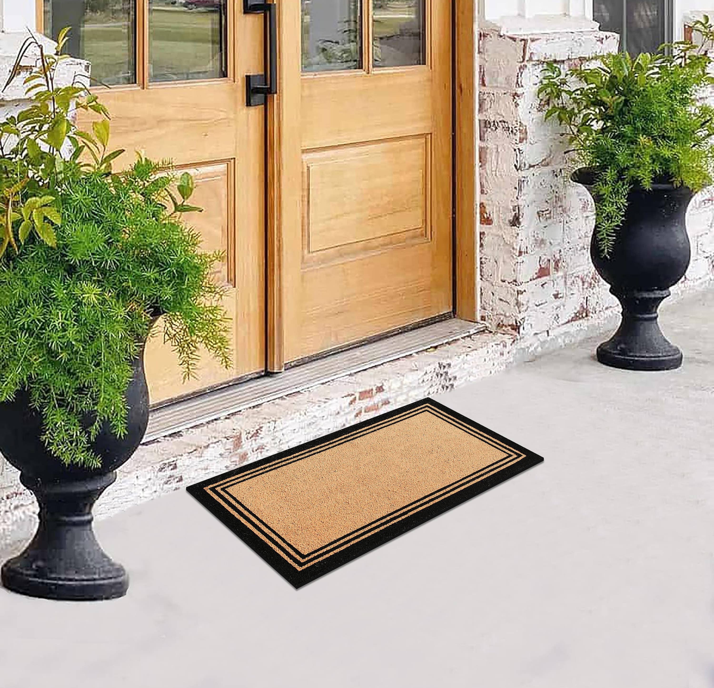 A1 home collections – Capacho por atacado – Tapetes de entrada de boas-vindas A1HC, tapetes de porta grandes duráveis12