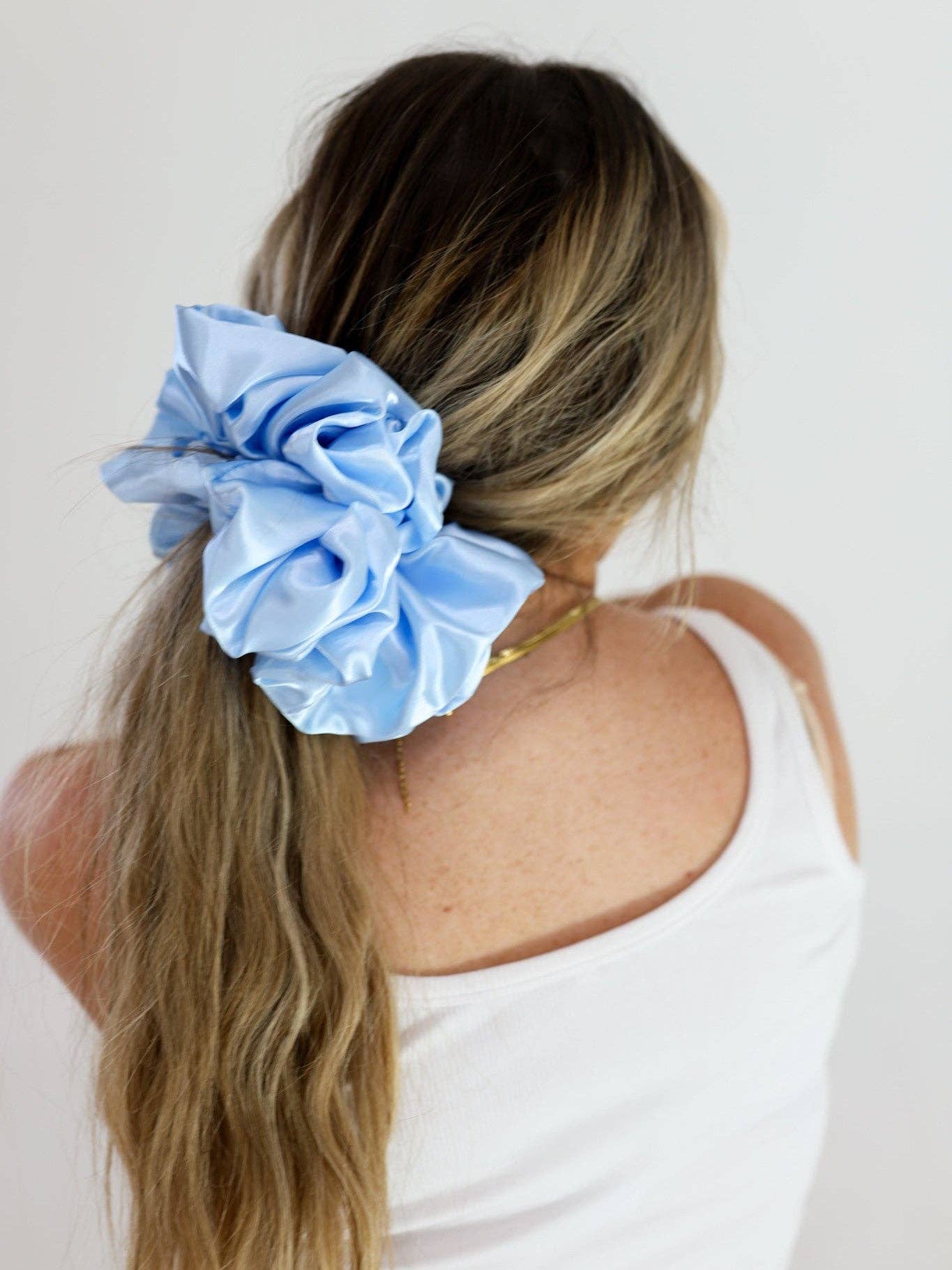 KAXI - Wholesale Scrunchie - Dames - JUMBO SLAAP ZIJDE/SATIJN SCRUNCHIES34