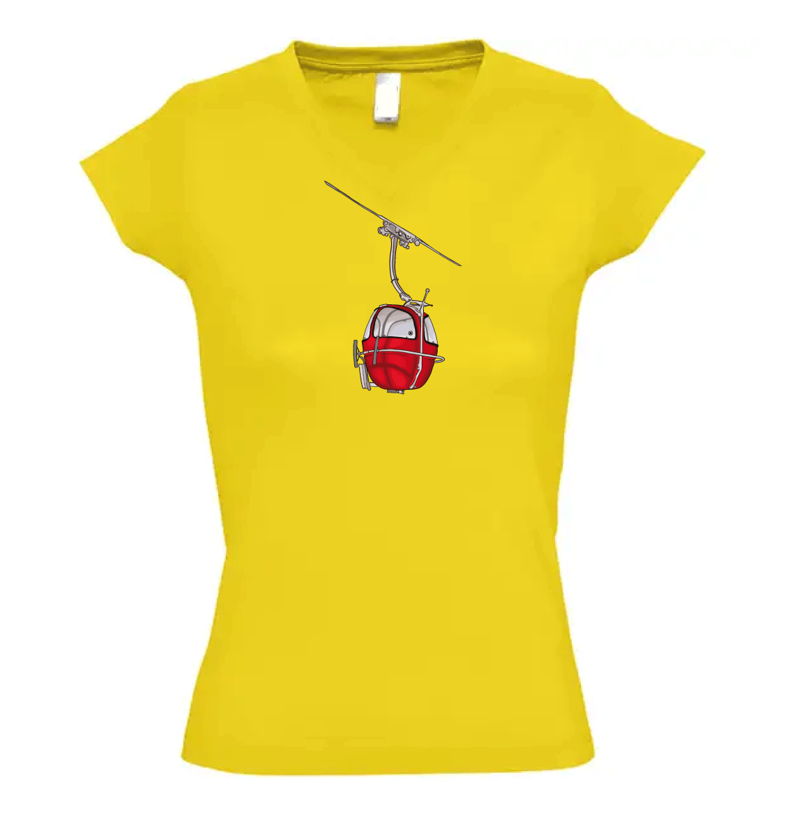 Hot Savoie 74 - Wholesale Screen Printed T-Shirt - Women's - Women's T-shirt - Gondola3