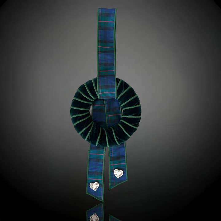 Hanging Small Deco Xmas Wreath for wholesale by Altalena of Switzerland SA