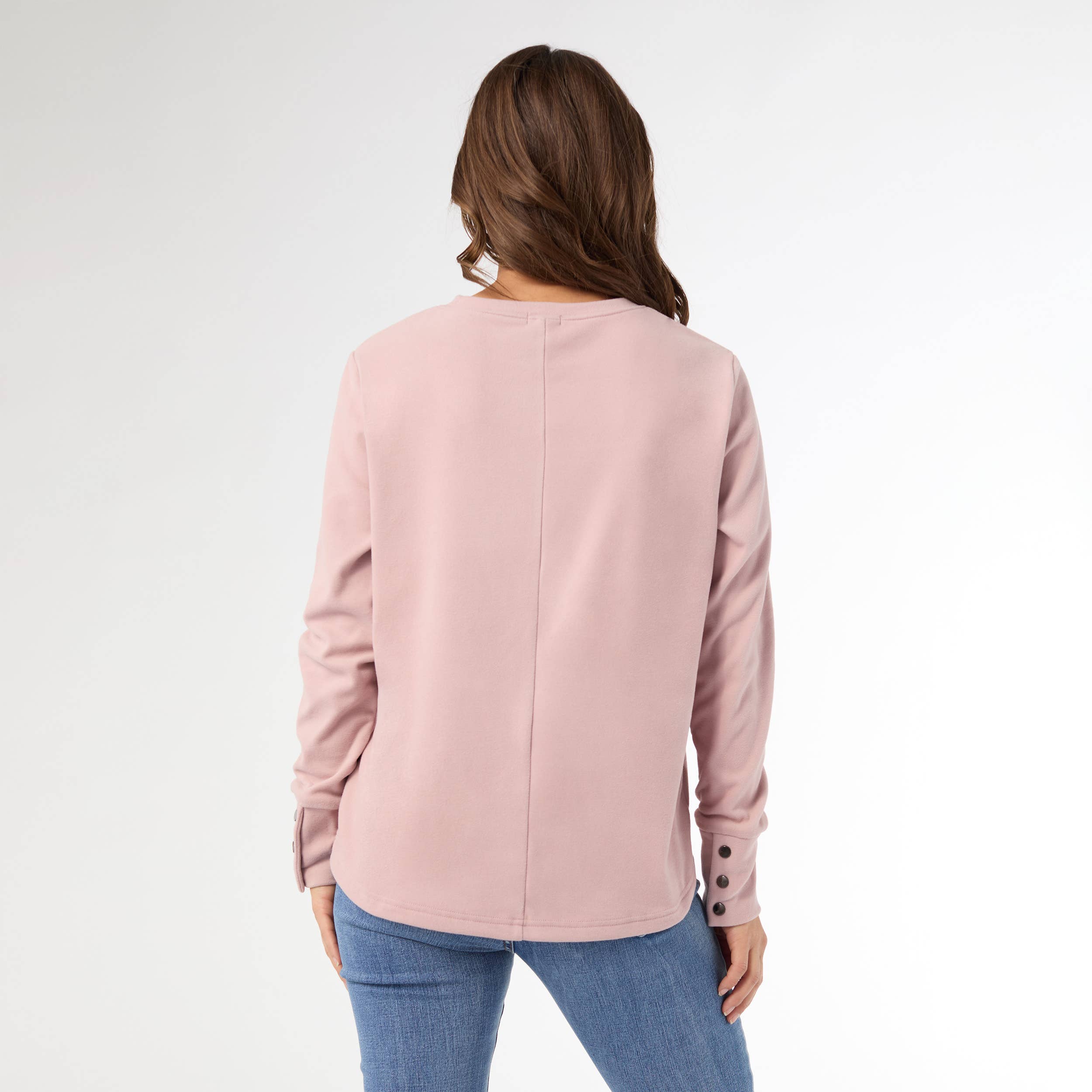 COCO + CARMEN - Wholesale Shirt - Women's - Alexis Super Soft Top with Snap Cuff10