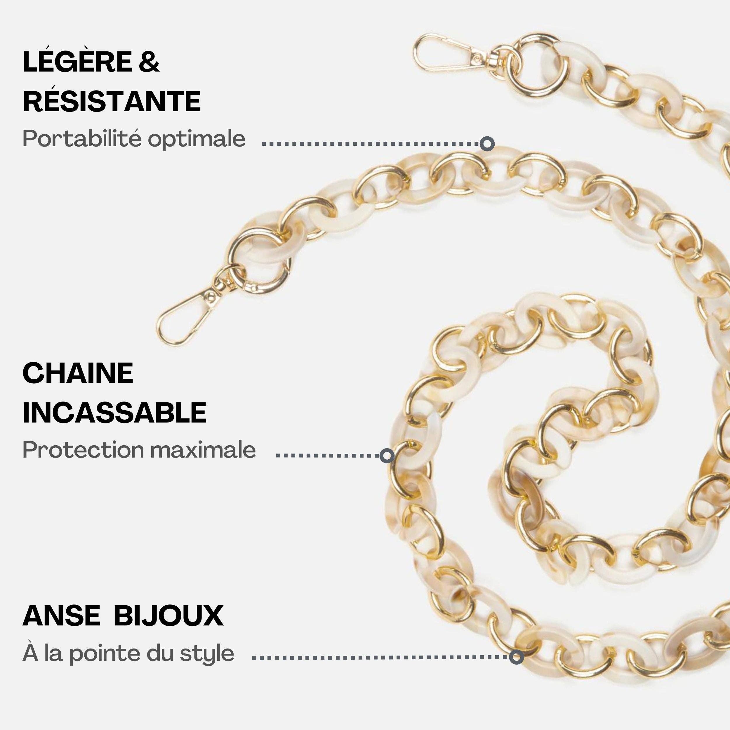 CHARLOT · Paris - Wholesale Link & Chain Necklace - Ora Cappuccino Chain2