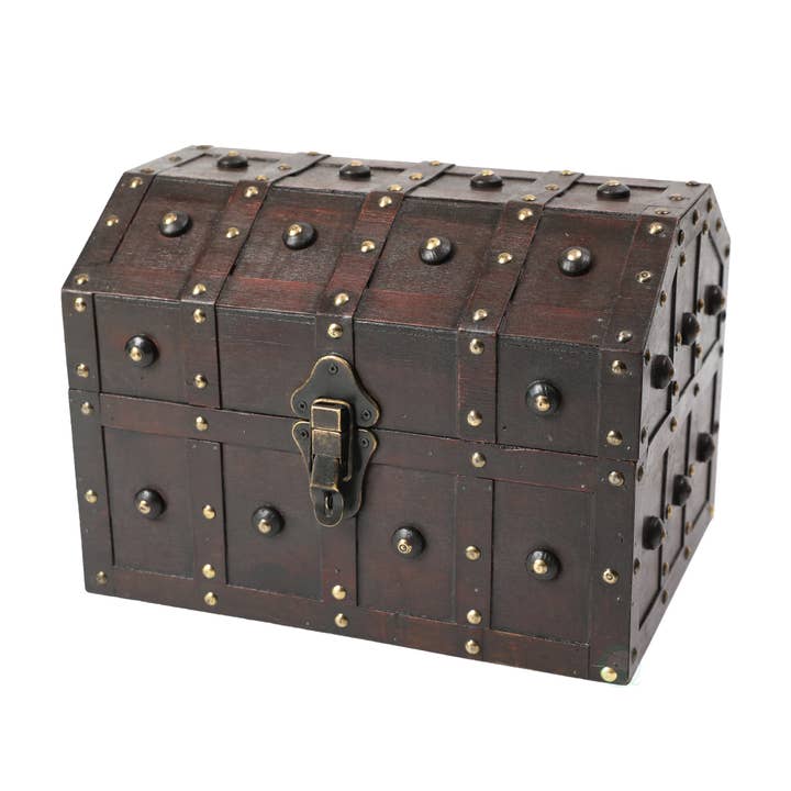 Vintage Caribbean Pirate Chest for wholesale by Quickway Imports