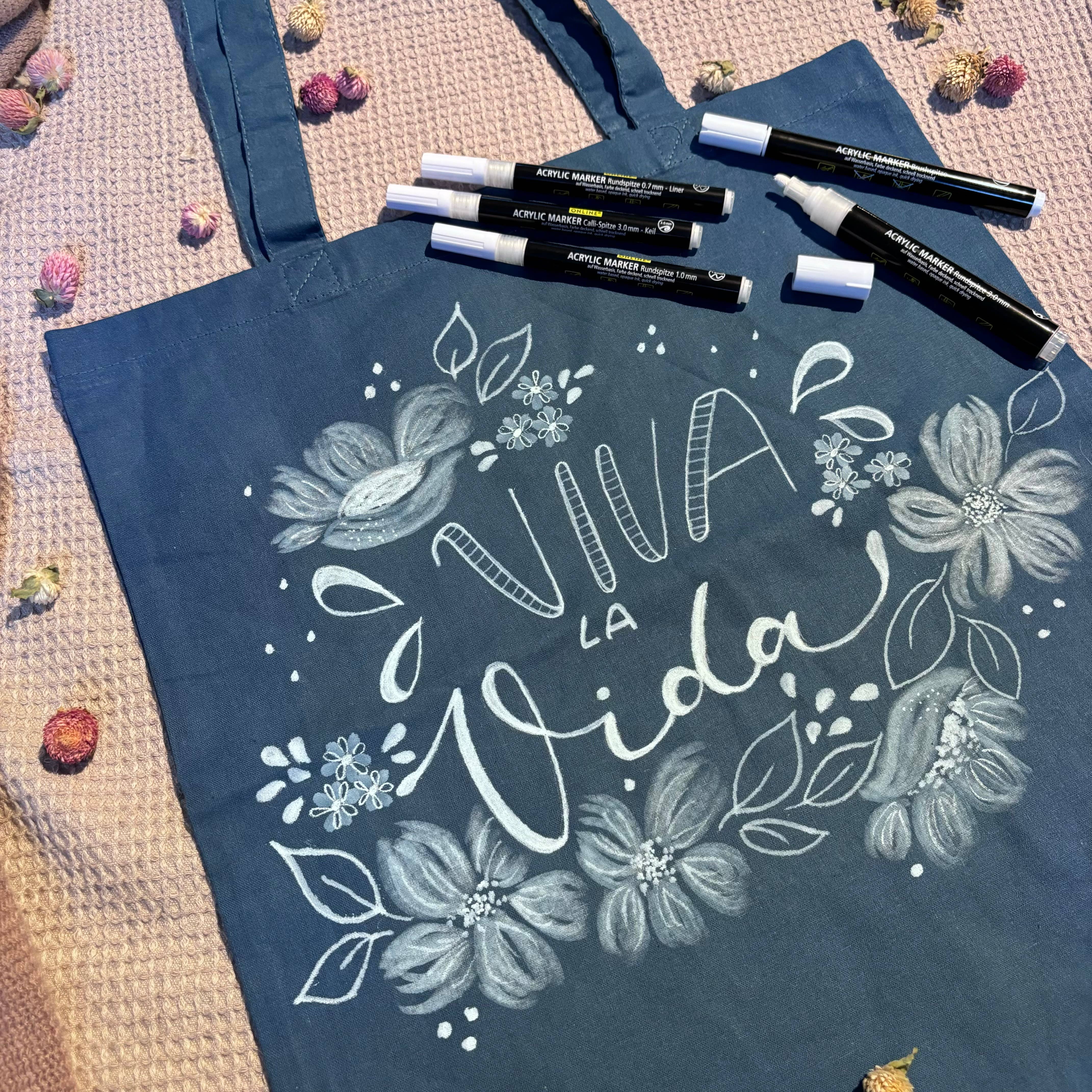 ONLINE Schreibgeräte GmbH - Vente Marqueurs - White Lettering, 5 feutres acryliques avec différentes pointes8