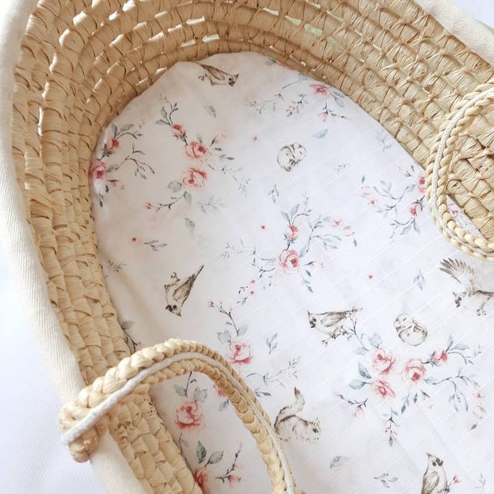 Allbright Kids - Vendita all'ingrosso Culla - Neonati - Vendita di lenzuola con angoli elasticizzati Moses basket