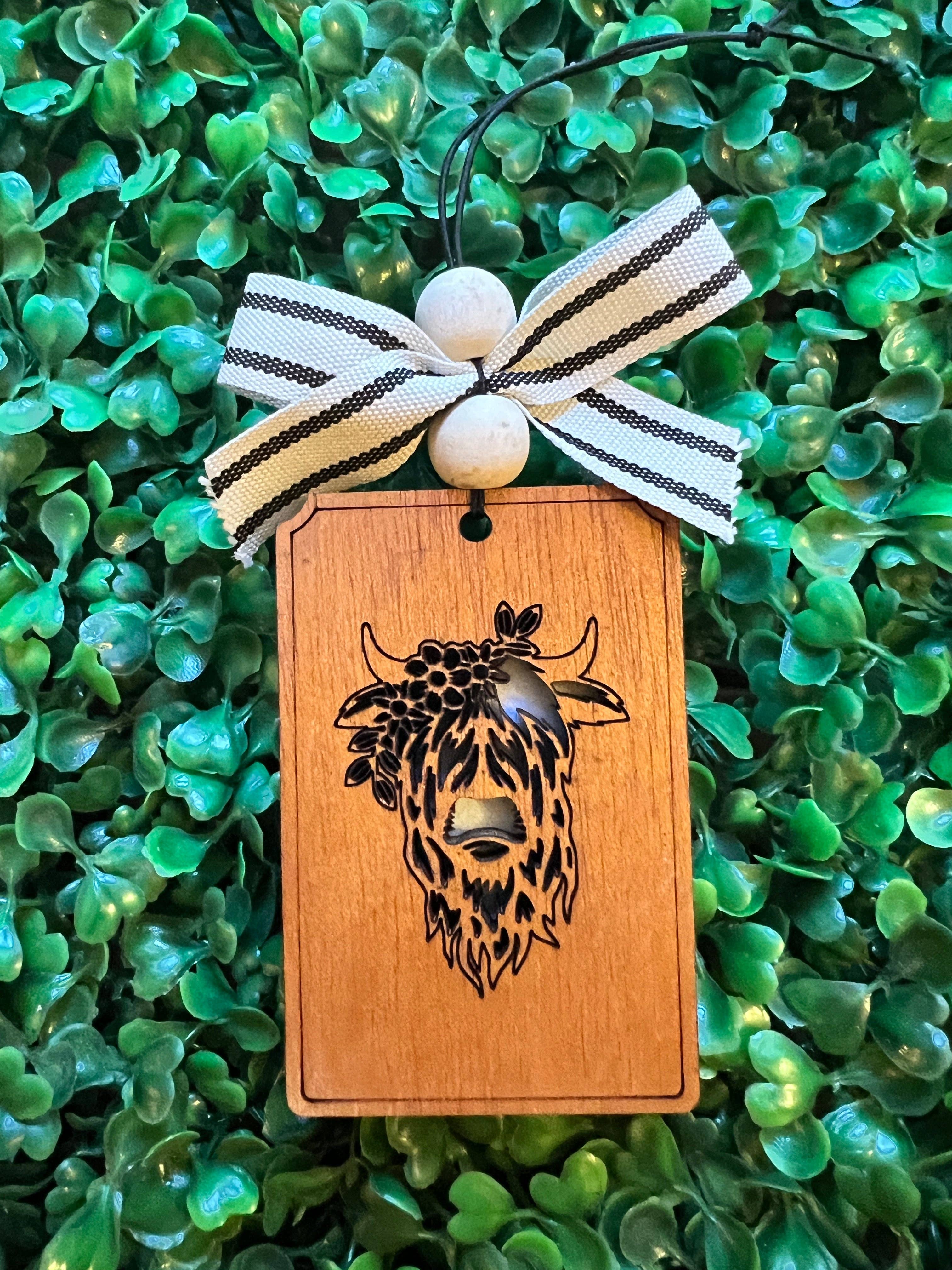 Three Busy Bees Creations - Wholesale Car Freshener - Unisex - Laser Cut Essential Oil Car Freshener2