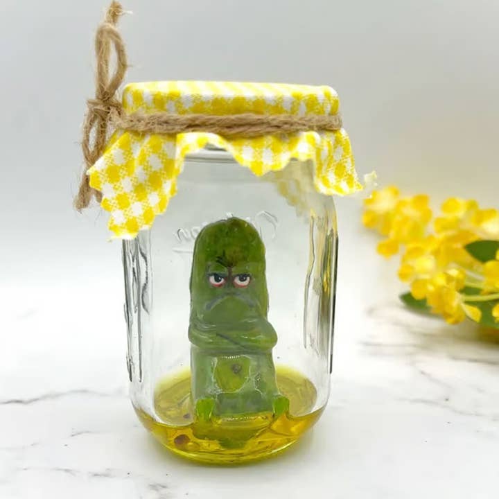 La Bella Monte – Jarra decorativa por atacado – Frasco de Mini Picles Criativo para Decoração de Casa Sortido