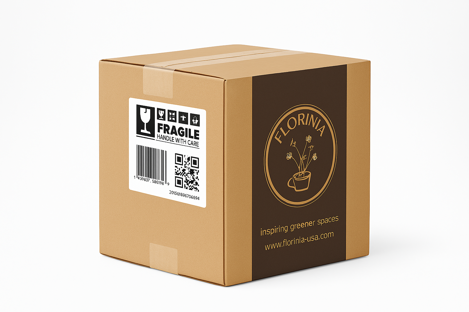 Florinia - Wholesale Plant Pot - 3-Piece White Stoneware Planter Set with Geometric Line Design7