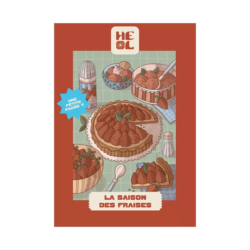 Trevell - Wholesale Puzzle - Adult - Mini puzzle The Strawberry Season – Heol – 99 pieces2