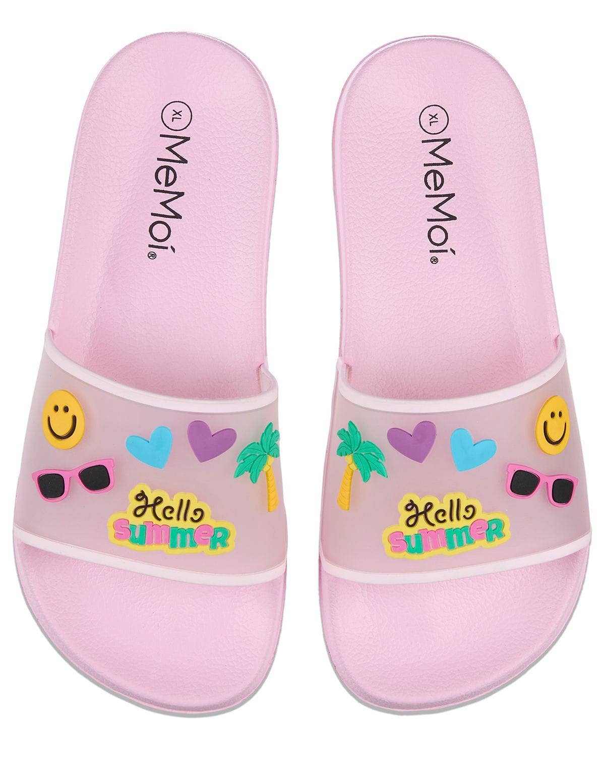 Infinity Classics International Inc. – wholesale Slippers – Child – Super-Soft Cushioned "Hello Summer" Slide Sandal7