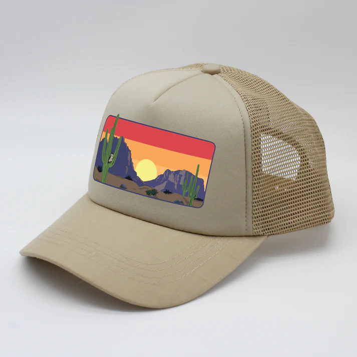 PupLid - Wholesale Pet Hat - Dog - Desert Owl Standard or Namedrop | Trucker Hat for Dogs39