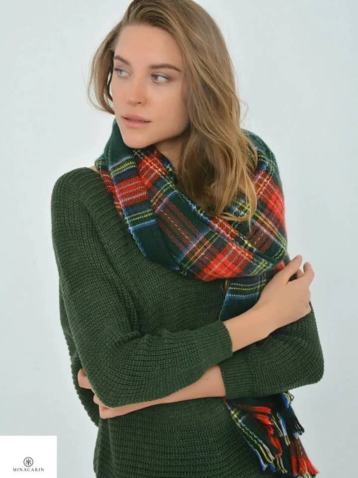 Uldternetørklæde - Ensfarvede og flerfarvede muligheder for engroshandel hos Meyran