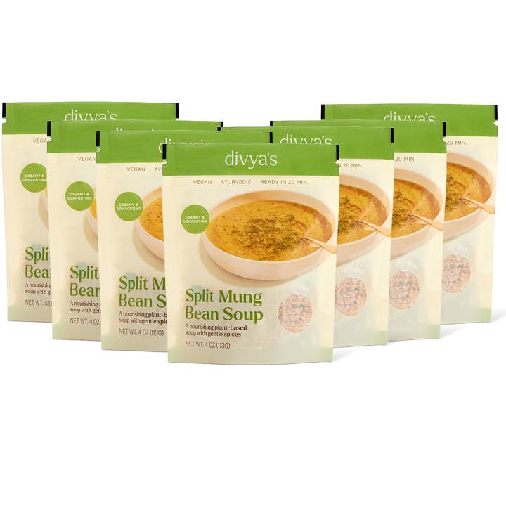 Divya's - Wholesale Soup - Split Mung Bean Soup — Single Serve1