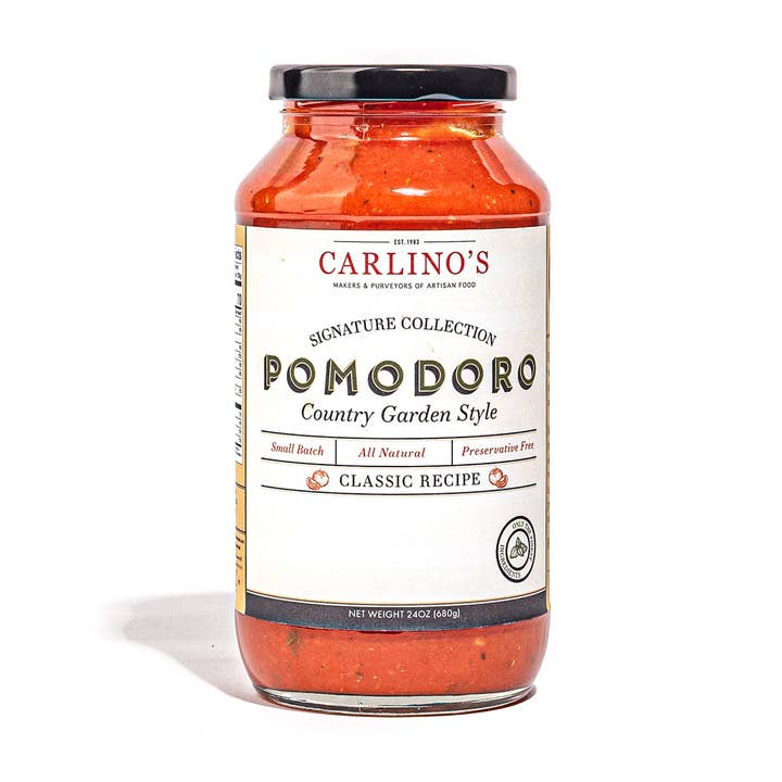 Carlino's Manufacturing & Importing Co. - Wholesale Pasta Sauce - Carlino's Signature Pomodoro Sauce 24oz.
