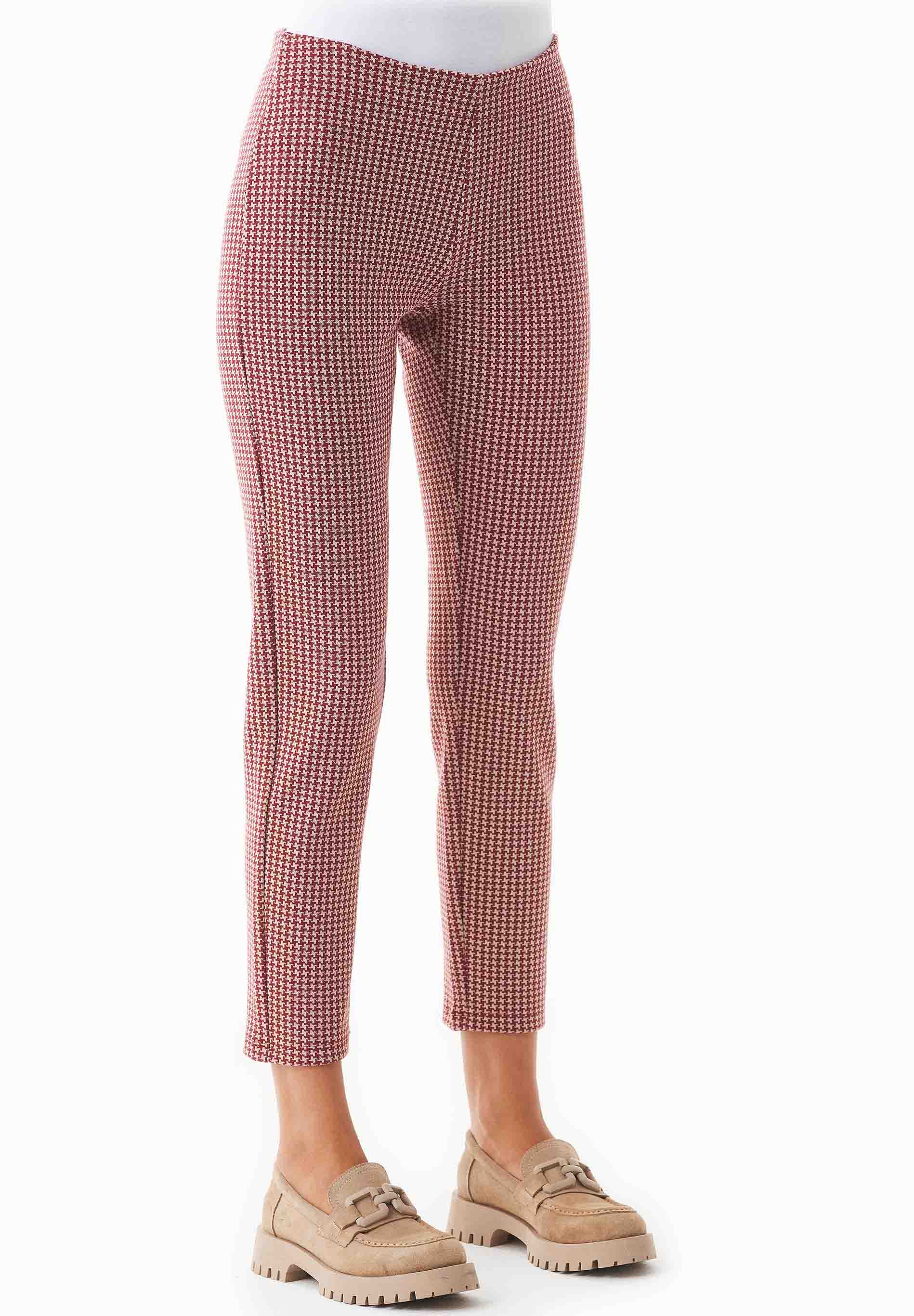 ORGANICATION - Wholesale Knit Sweater - Women's - Pied de Poule Hose aus Bio-Baumwolle2