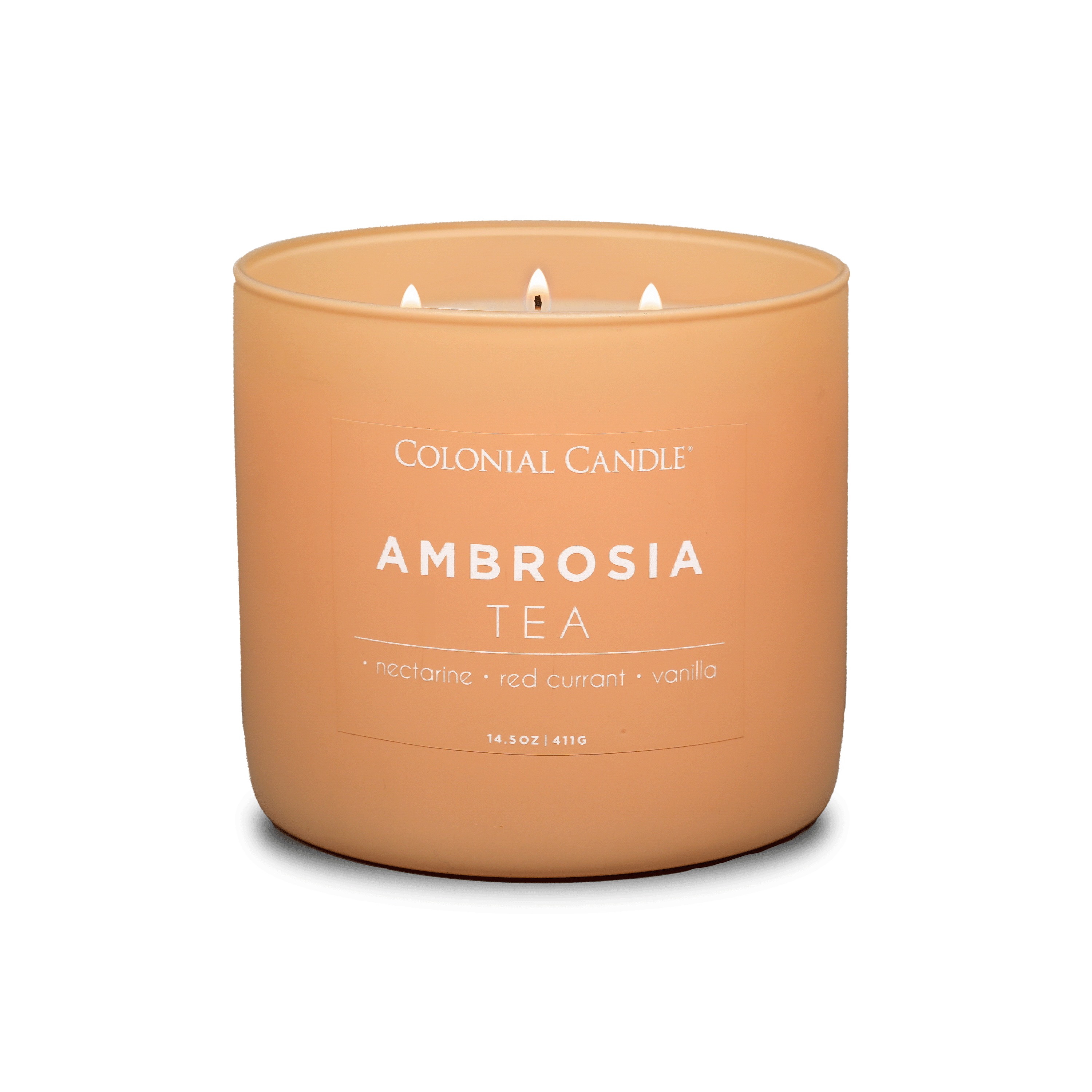 MVP Group International INC - Wholesale Jar/Filled Candle - Ambrosia Tea Scented Jar Candle, Soy Blend Wax, 14.5oz1