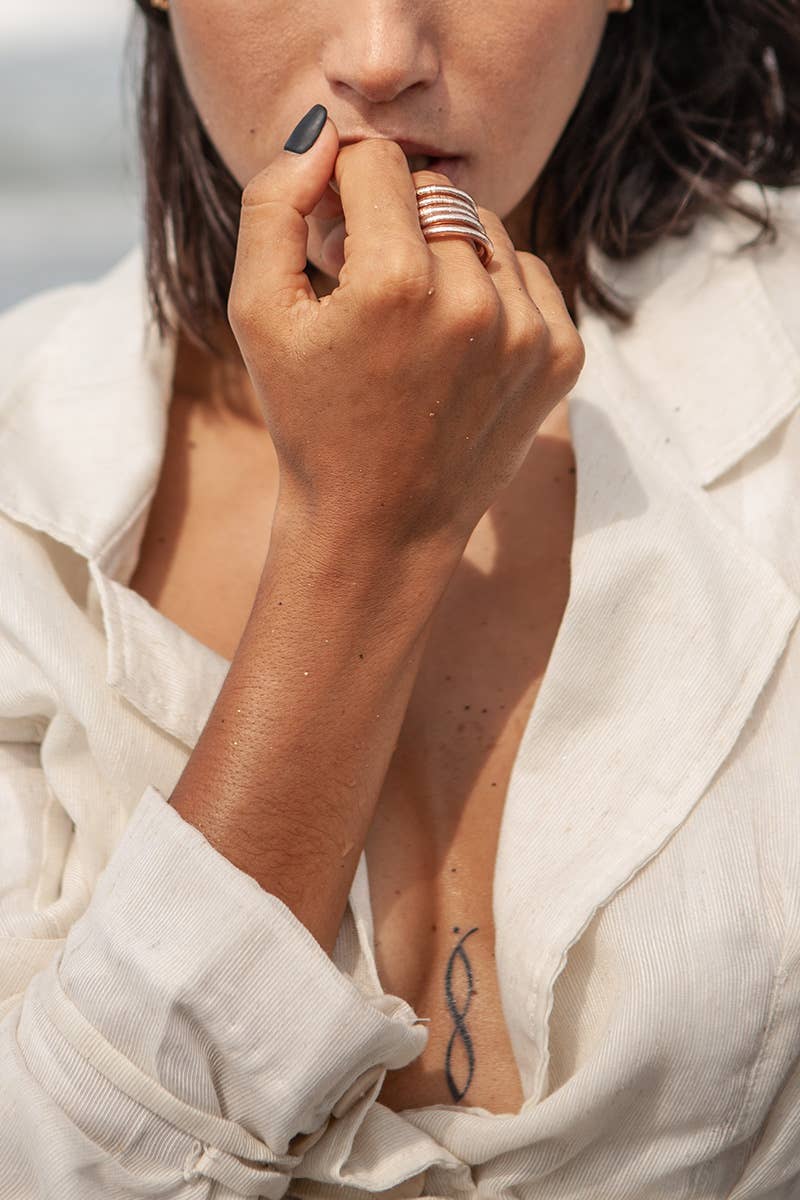 SHANSHAN - Wholesale Band/Stacked Ring - Kumali Ring3