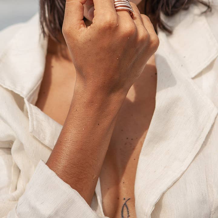 SHANSHAN - Wholesale Band/Stacked Ring - Kumali Ring3