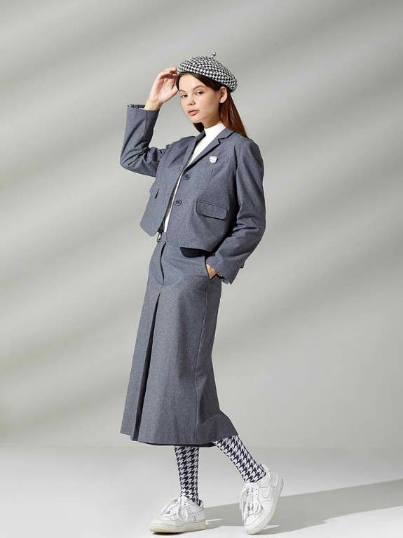 Haley Button Color Matching Point Jacket por atacado de Nevermindall Golf