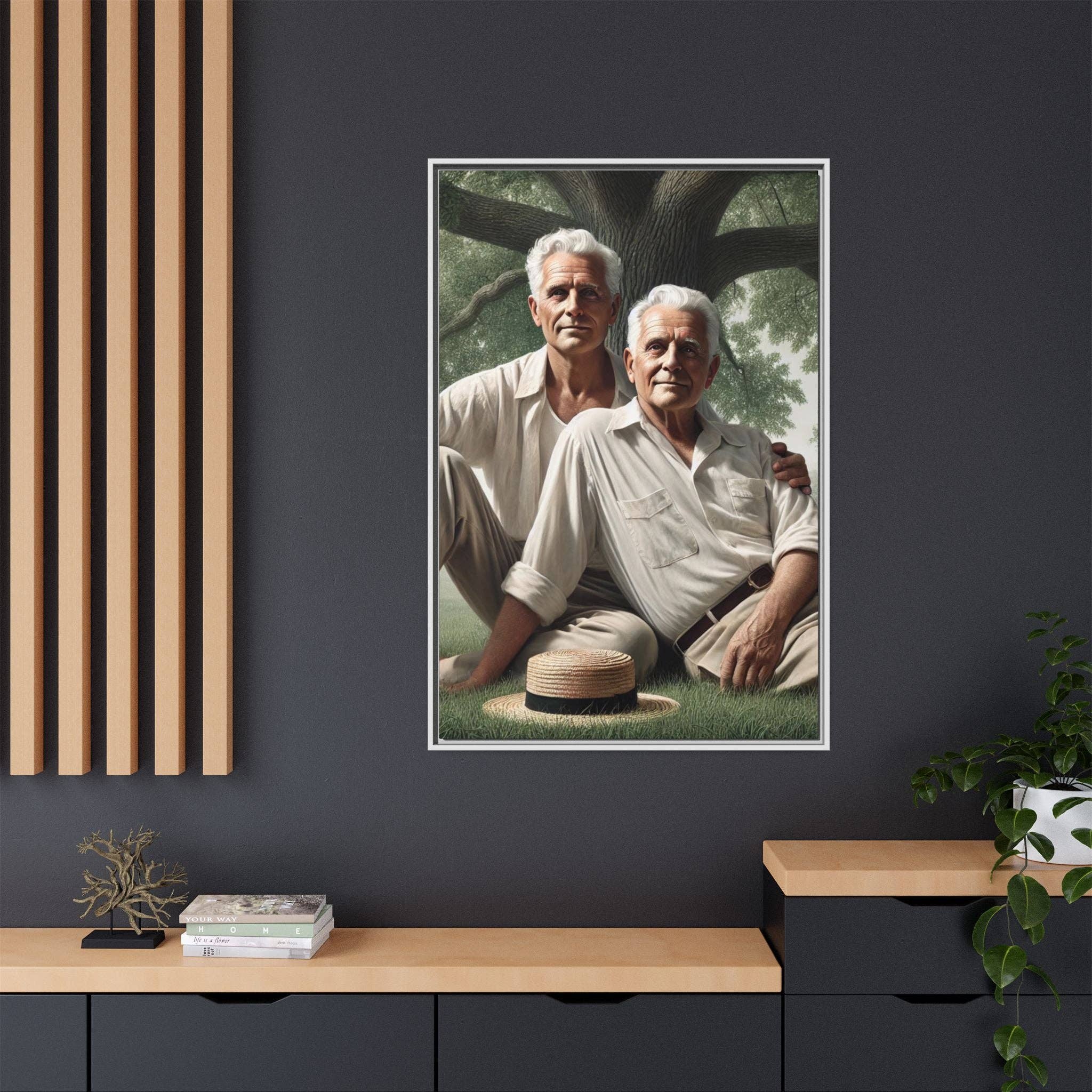 Walt & Pete - Wholesale Painting/Drawing - Missing Art Studies - Grant 05629