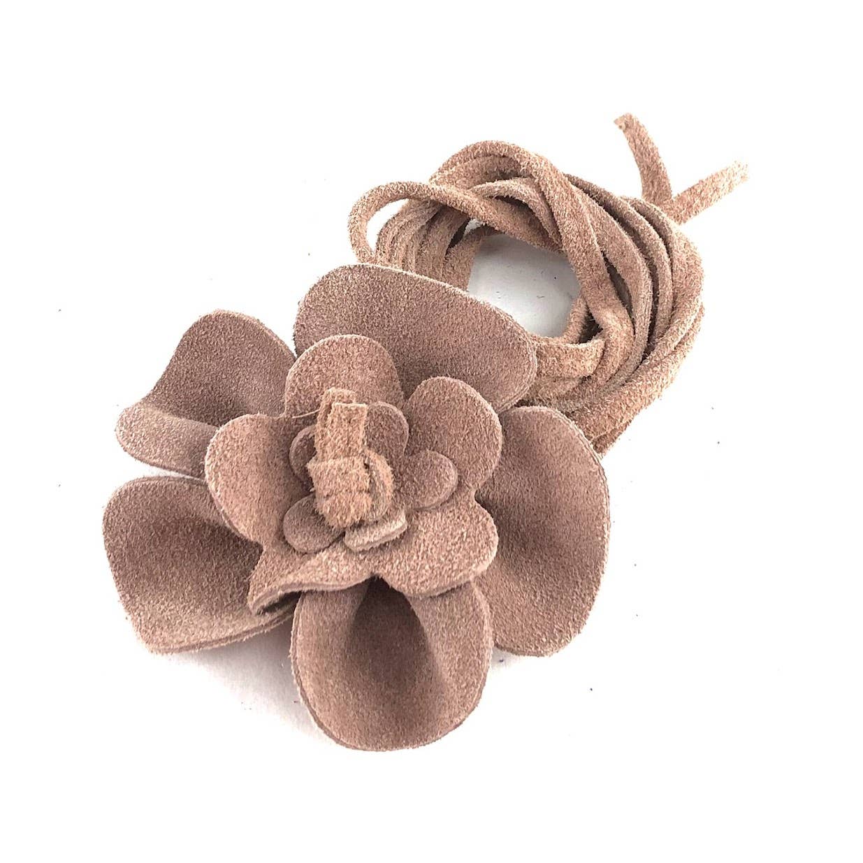 MILANO AMOUR - Wholesale Belt - Women's - BELT FLOWER MEDIUM SUEDE2
