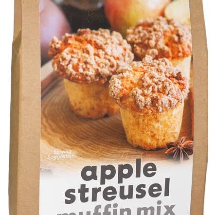 Rabbit Creek Gourmet - Vente Mélanges pour muffins - Muf-pomme Streusel Muffin Mélange0