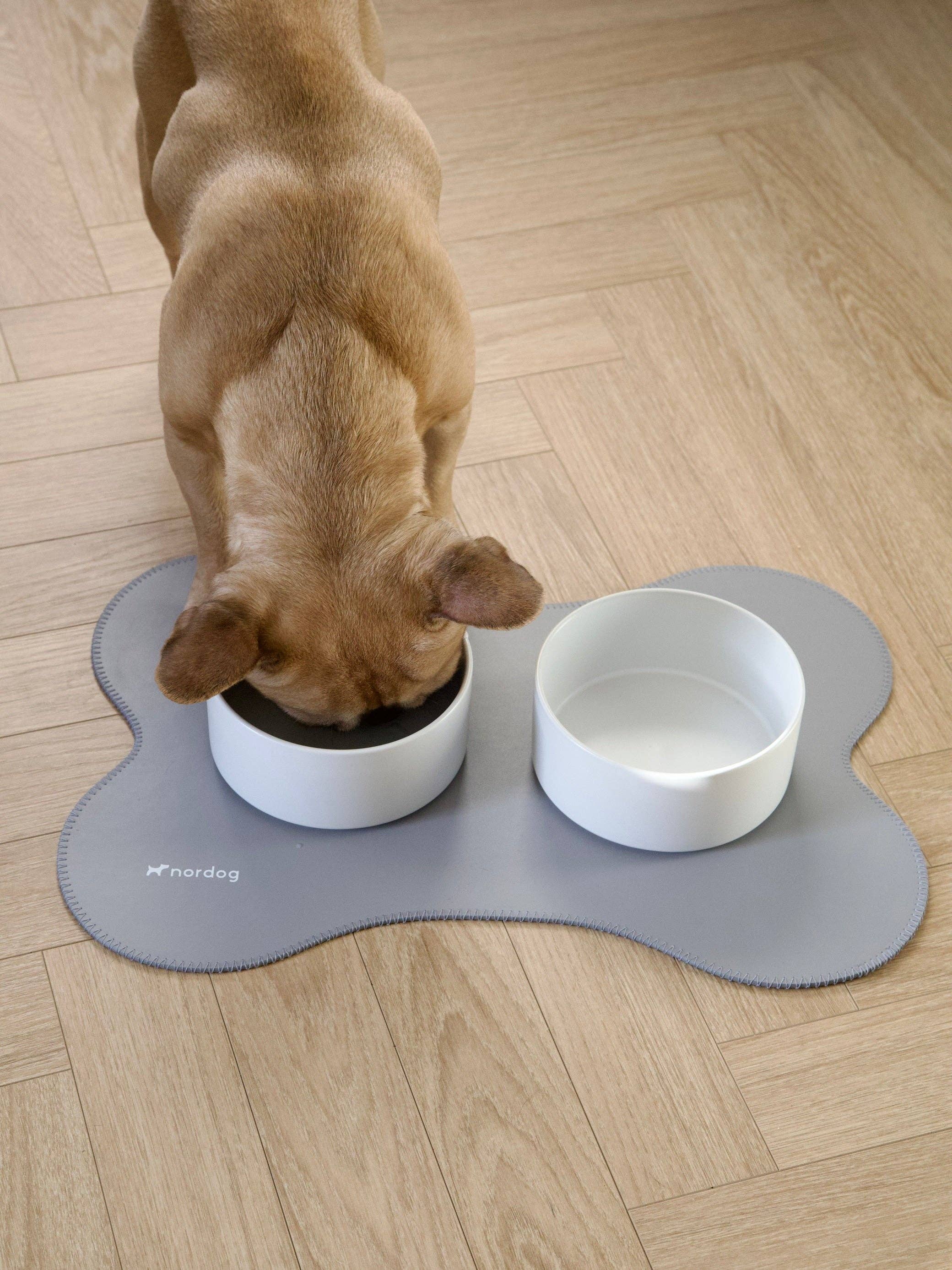 Nordog - Wholesale Pet Food Mat - Dog - Placemat for dog bowls (grey)10