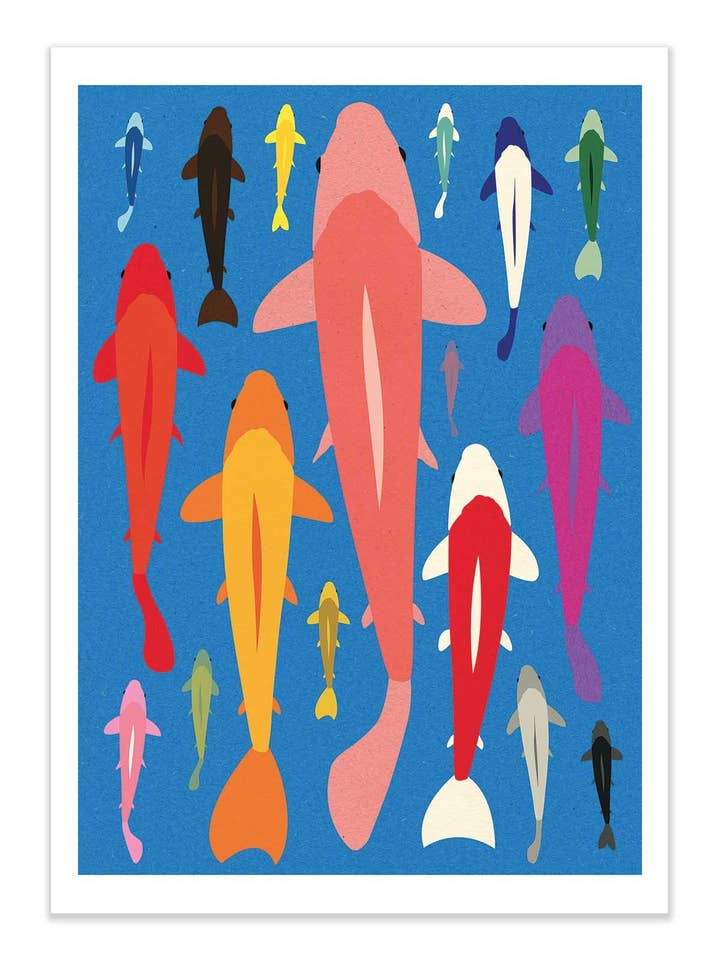 Art-Poster - Koi Gang - Rosi Feist for wholesale by Wall Editions
