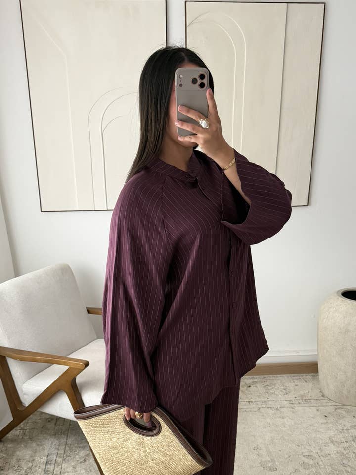 X437 Set 2P Hose Orélyne für den Großhandel von White Icy