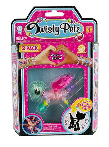 Super Impulse USA - Wholesale Toy Set - Kids - Twisty Petz 2 Bracelet Window Box0