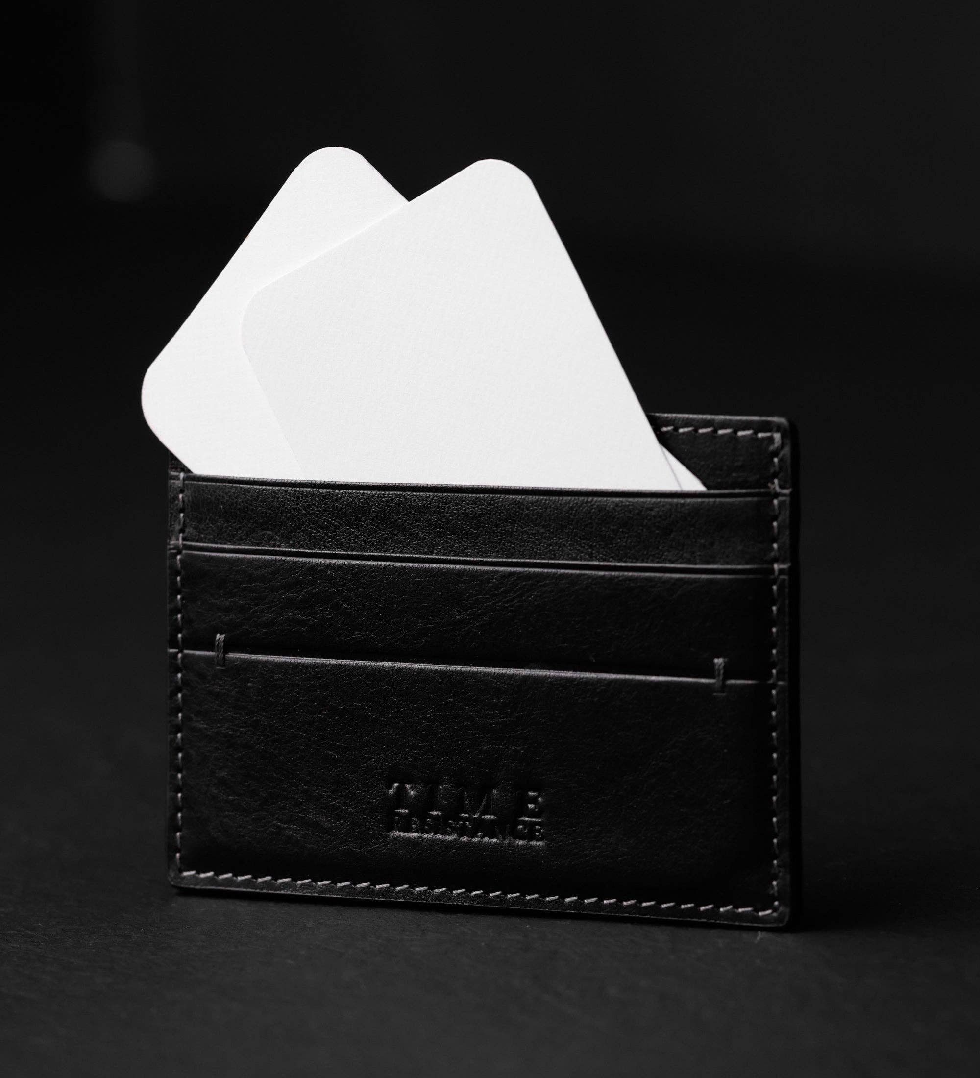 Time Resistance - Wholesale Pasjeshouder - Uniseks - Leren creditcardhouder en visitekaarthouder - Fireflies3