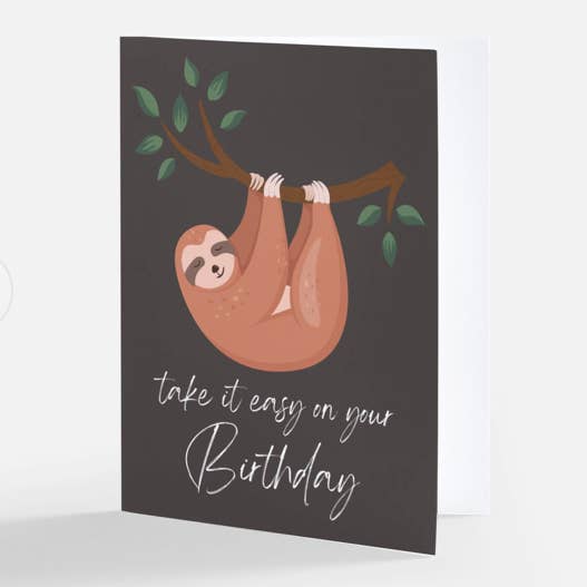 Tarjeta de cumpleaños perezoso para venta al por mayor de Create It Crafts