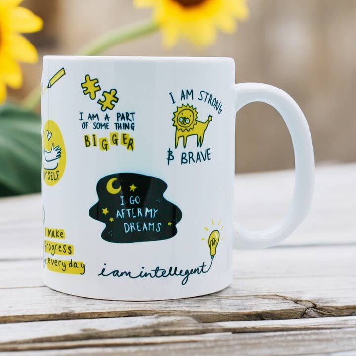 Feel Good Gift co. - Wholesale Coffee Mug - Cup of POSITIVI-tea - Mental health | Positive Gift | Mug2