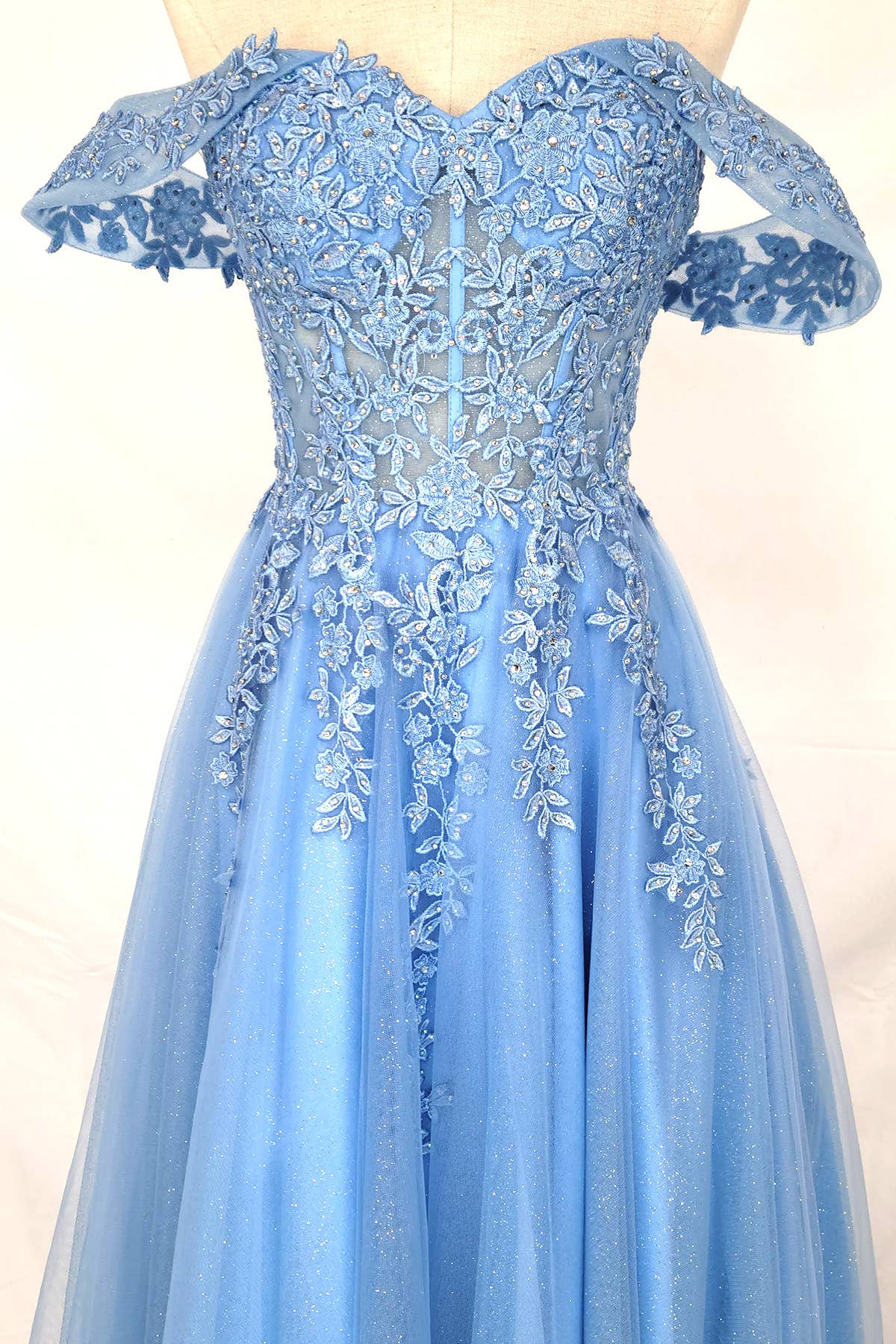 Chicas – Großhandel Abendkleid – Damen – Langes Kleid mit Korsett C33627