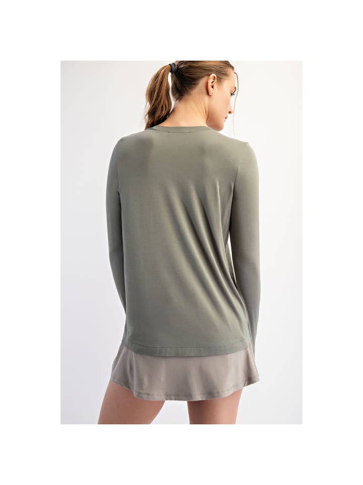Rae Mode - Wholesale Lounge Top - Women's - VISCOSE MODAL LONG SLEEVE TOP16