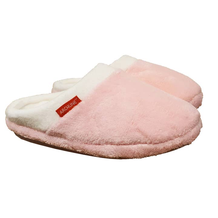 axign - Wholesale Slippers – Women's - Archline Orthotic Slippers Slip-On – Pink3