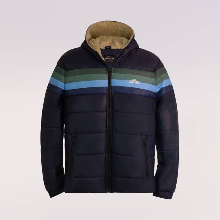 Casaco Acolchoado Retro de Peso Médio Snowcat por atacado de Spacecraft