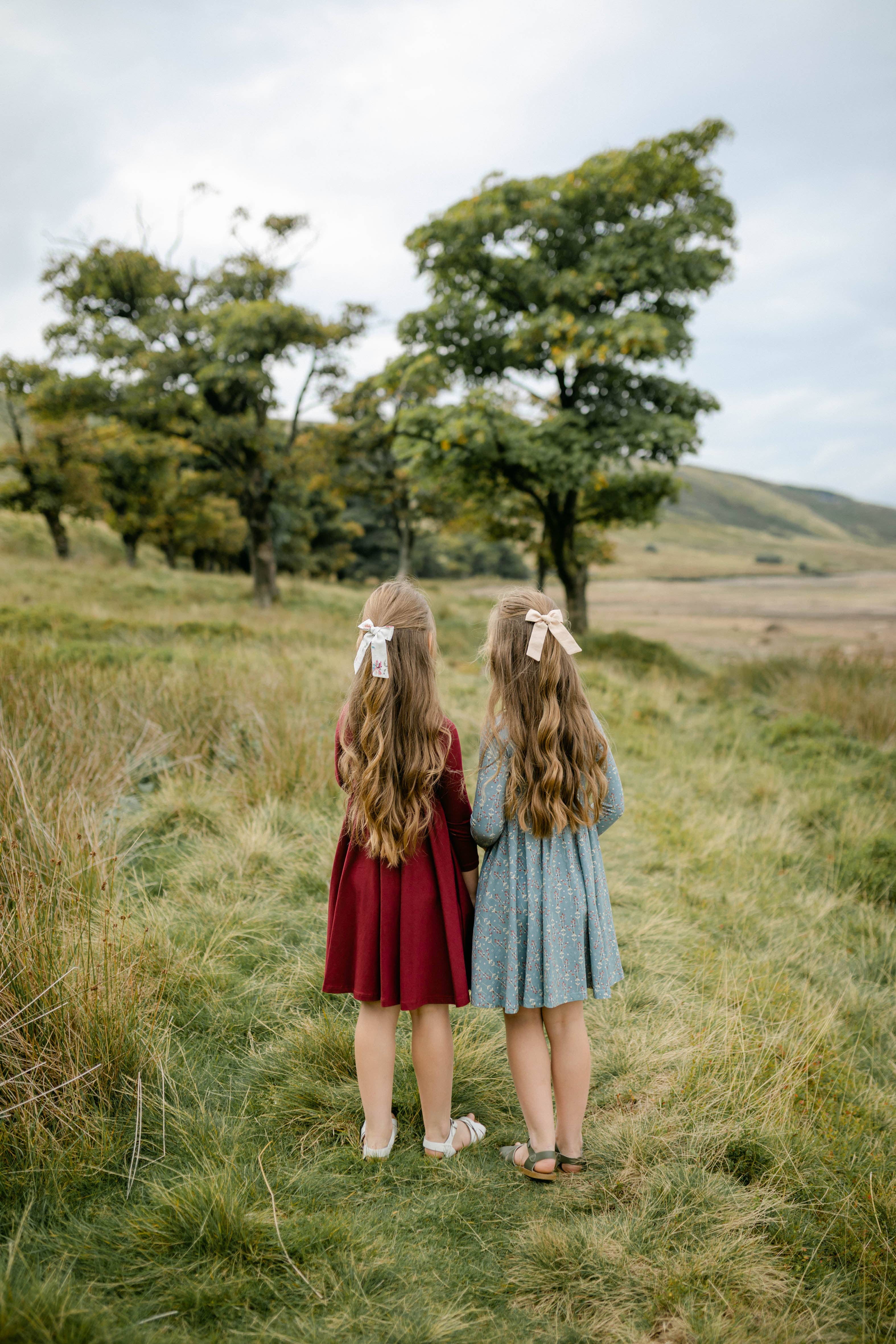 Floras – wholesale Dress – Kids – Twirl Dress - Mulberry11