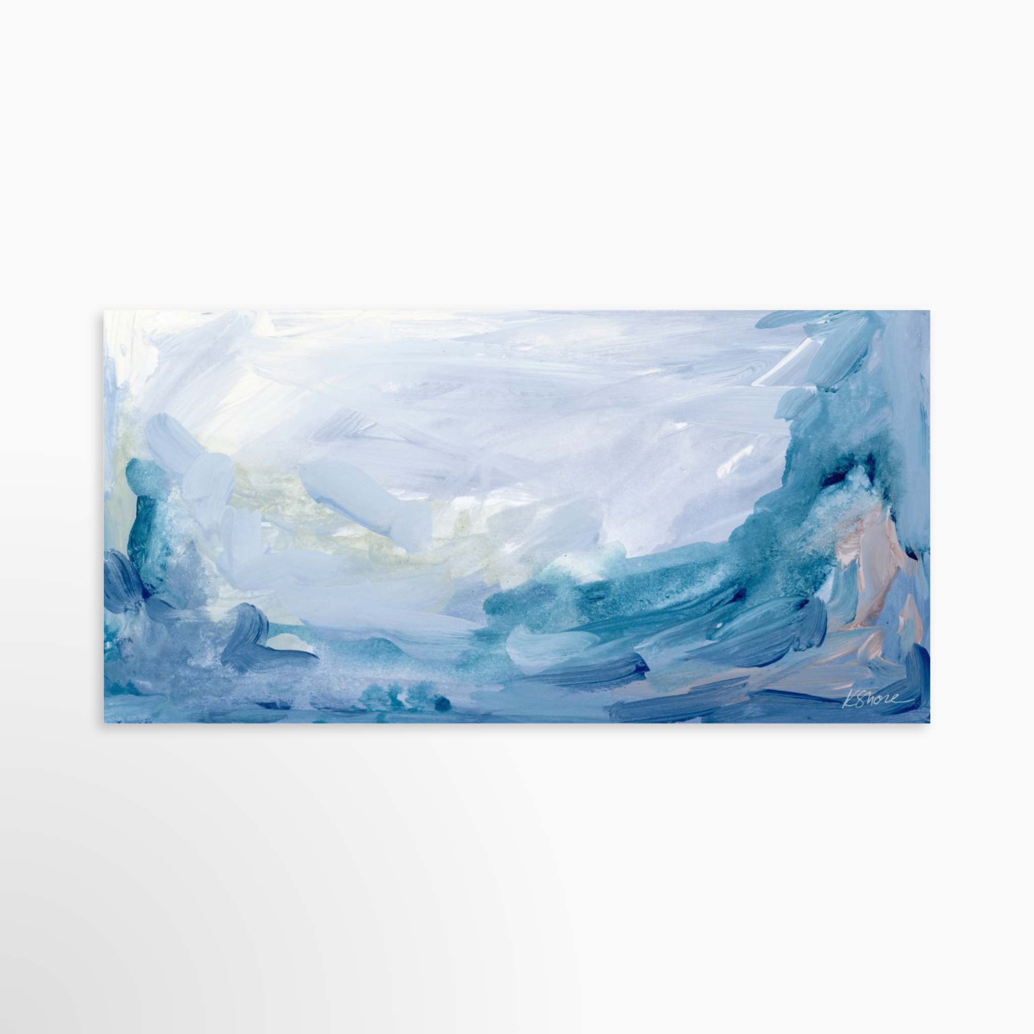 Kate Shore Fine Art - Wholesale Art Print - Print | Lagoon, Long Print0