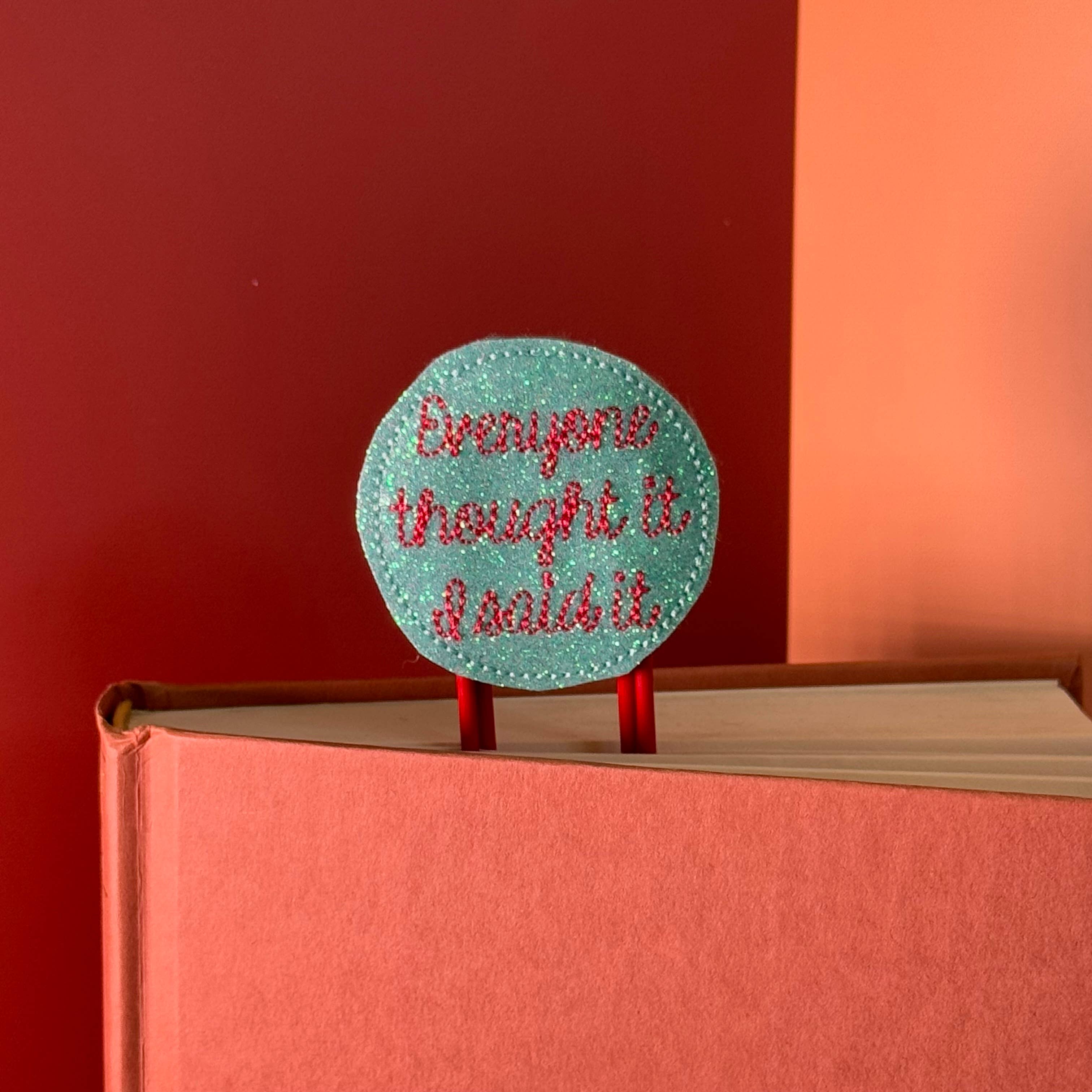 I Love Books and Bows - Vente Marque-page - De grands marque-pages en forme de trombone, tout le monde y a pensé2