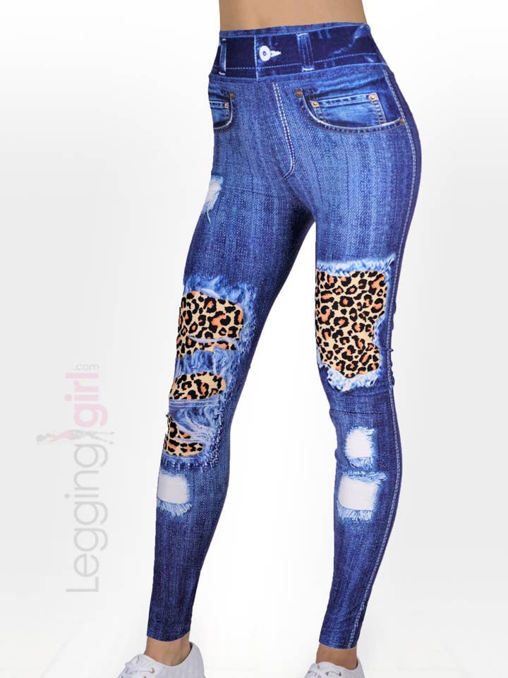 I am Torn - Leopard for wholesale by LeggingGirl.com
