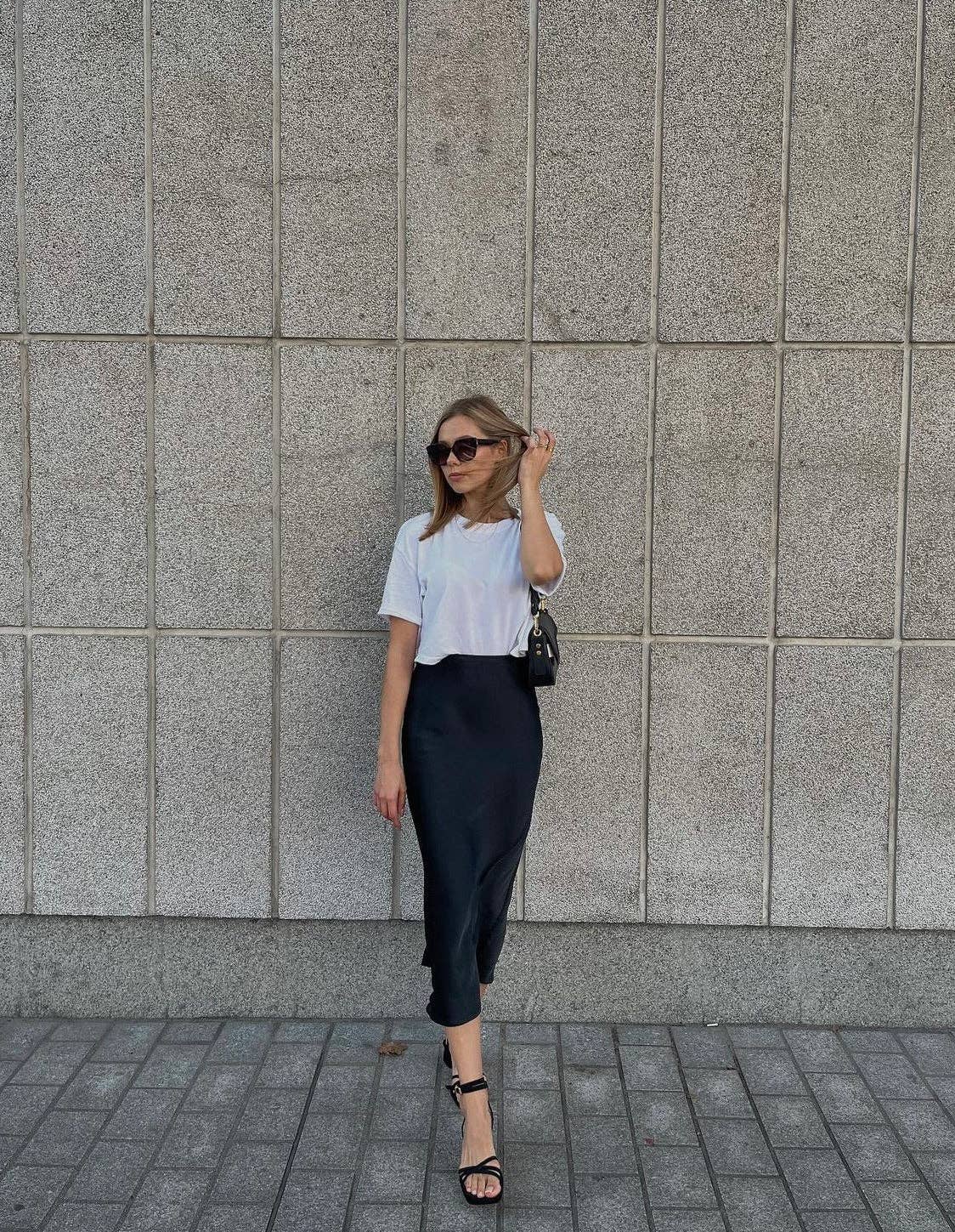 The Cotton Brand - Venta al por mayor Falda - Mujer - WESTMINSTER SATIN SKIRT1