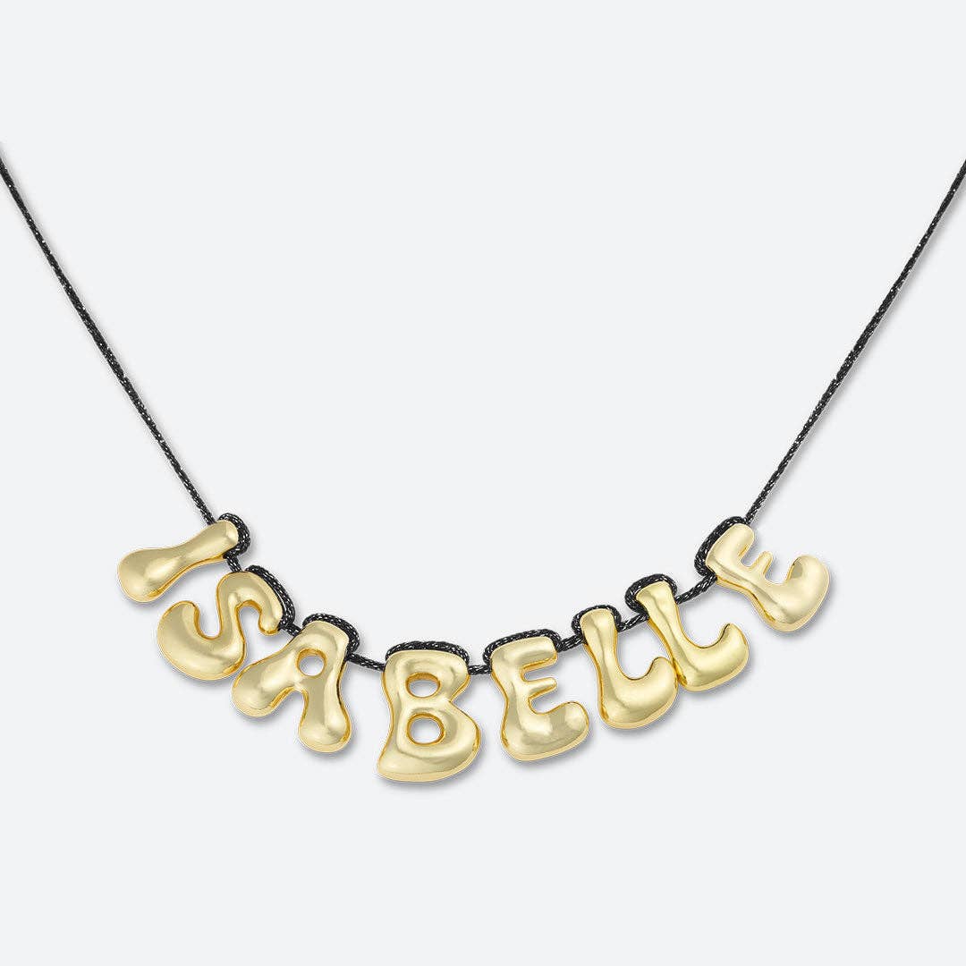 La Mome Bijou - Wholesale Pendant/Charm Necklace - 8 LETTER NECKLACE6